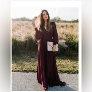 Vici Long Sleeve Diana Maxi Dress